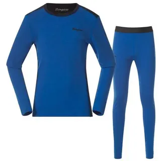 Bergans Allround Merino Baselayer Set Kids/Junior space blue/navy blue (25522) 140