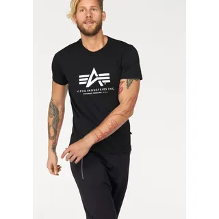Alpha Industries Basic T-Shirt schwarz S