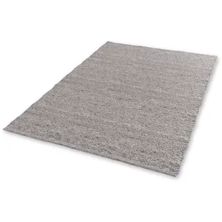 Schöner Wohnen Odelia Wollteppich 70 x 140 cm Grau