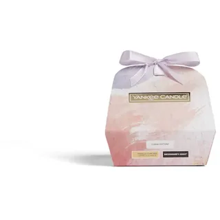 YANKEE CANDLE Kerze - 3x OUTDOOR WAX - Weiß