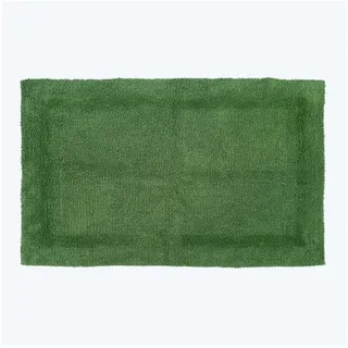 Homescapes Badteppich Smaragdgrün 120 x 70 cm