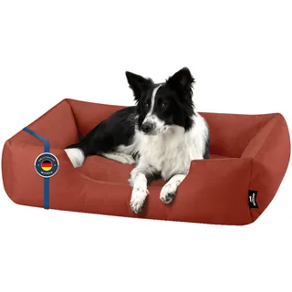 Hundebett Zara L 80 x 65 cm rot