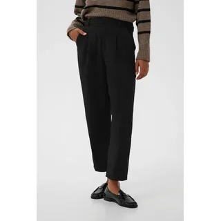 Kaffe KAmerle Bundfaltenhose Schwarz 38