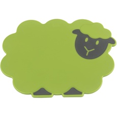 Bild von Kinderkitchen Schneidebrett Schaf, für Kinder, Plastic, Grün