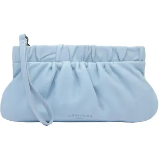 Liebeskind Berlin Pouch S Clutches Baumwolle/Leder Blue/Silver