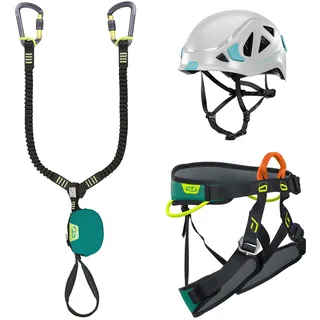 Climbing Technology Via Ferrata-Kit Classic S-M, Unisex, Erwachsene, Grün