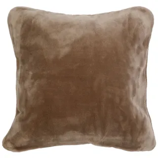 Gözze Premium Cashmere-Feeling Kissen 50 x 50 cm Grau