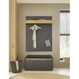 Home Affaire GIRON/CiTY Schuhbank 100x40x170 grau