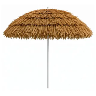 Linder Exclusiv Sonnenschirm, Strandschirm,UV-Schutz 30,Hawaii Braun - Braun