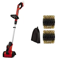 Einhell Akku-Oberflächenbürste PICOBELLA Power X-Change (Li-Ion, 18V, 195 mm Arbeitsbreite, Ø115 mm, integr. Gartenschlauchanschluss, inkl. Bürste ULTRA, ohne Akku und Ladegerät)