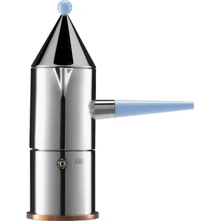 Alessi - La Conica manico lungo, 15 cl - Blau