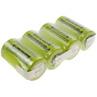 Akkuman Panasonic 4,8V 1800mAh - F1x4 LF Z-Form Zelle Sub-C, KR-1800SCE
