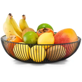 Zeller Obstkorb Schwarz 28 cm