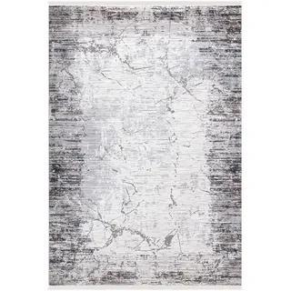 Mozato Vintage-Teppich Royal Harmony, Braun, Grau, Weiß, Textil, Abstraktes, rechteckig, 160x230 cm Teppiche , Böden, Teppiche, Vintage-Teppiche