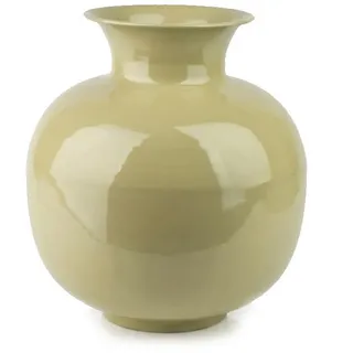 Mondex Vase Roger Salbeigrün 18,5/29/34cm Metall , Grün , 34 cm , Dekoration, Vasen, Metallvasen