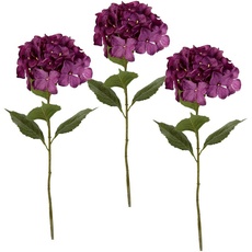 Bild Kunstblume »Hortensie«, 3er Set, lila
