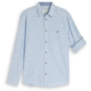 Tom Tailor Langarmhemd Blau L