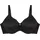 Damen BH Body Make-Up Minimizer WP mit Bügel Gepolstert Verstellbare Träger 75C Schwarz