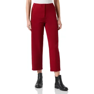 United Colors of Benetton Damen 4HM6DF02H Hose, Kardinal Rot 38P, 38