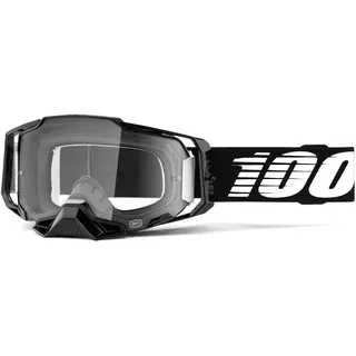 100percent Armega Offroad-brille - Black - Clear/CAT0