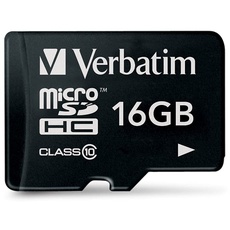 Bild microSDHC 16GB Class 10
