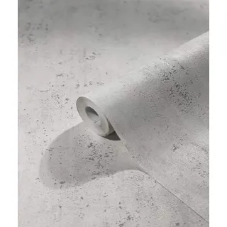 Vliestapete Beton-Optik Metallic weiß silber Marburg 32612