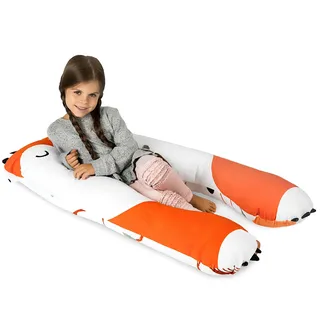 MAKOSAS KomfortKissen Gesundheit Kinder Kissen für Bett Schlafen | Anti-Stress | ADHS Kissen Kinder (Fuchs)