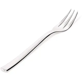 Alessi REB09/17 Ovale Fischgabel - Edelstahl 18/10 glänzend poliert, 6 Einheiten