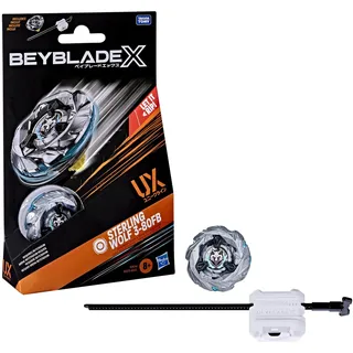 Hasbro Beyblade X Sterling Wolf 3-80FB UX Starter Pack Kreisel und Starter