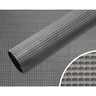 Brunner kinetischer Wandteppich, Grau, 500 x 250 cm