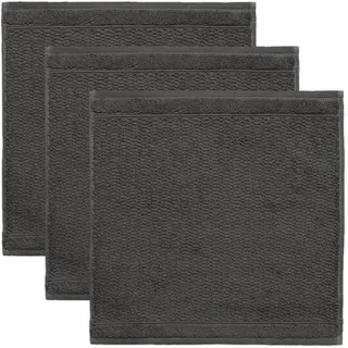 Pearl Seiftuch 30 x 30 cm grau 3 St.
