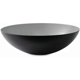 Norman Copenhagen Krenit Deko Schale, Stahl, grau, 12x38cm