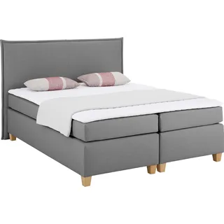 Home Affaire Boxspringbett »Houssay«, inkl. Topper, 5 Breiten, 2 Härtegraden auch in Überlänge 220 cm