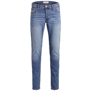 JACK & JONES Slim-fit-Jeans »JJIGLENN JJORIGINAL SQ 913 NOOS«, blau