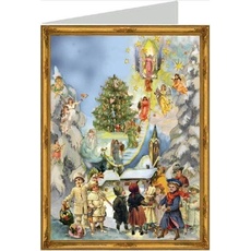 Richard Sellmer, Grusskarte + Briefpapier, 99109 - Weihnachtskarte - Weihnachtsengel