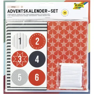 Folia Adventskalender 24 Adventstütchen STYLE 2023