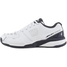 Bild von Unisex Rush Comp Ltr Tennisschuhe Synthetik Für alle Bodenbeläge Spielertypen, Weiß Weiß Grau, 27 EU