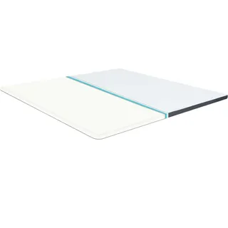 vidaXL Boxspringbett-Matratzenauflage 200 x 200 x 5 cm Mittelweich