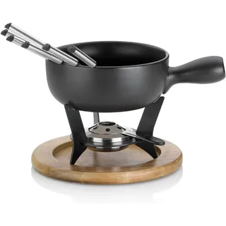 Kela Country, Fondue Set, schwarz
