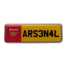 Arsenal FC Pin "Nummernschild"