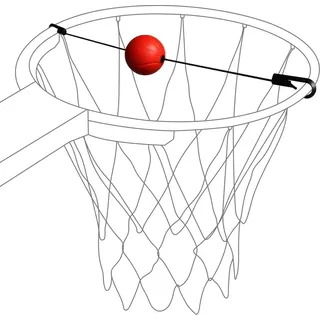 Pure2Improve Pure 2Improve Basketballkorb Zieltrainer, roter Ball