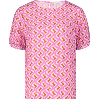 Cartoon Damen 8957/7274 Bluse, Pink/Orange, 36