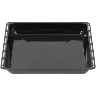 ICQN Tiefes Backblech 445 × 375 × 50 mm, Kompatibel mit Bauknecht, Indesit, Whirlpool-Gruppe & Algor, Emaillierte Backbleche für Backofen & Herd