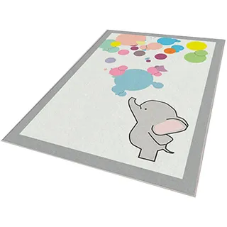 WELL HOME MOBILIARIO & DECORACIÓN Teppich aus Polyester, Bedruckt, 60 x 100 cm