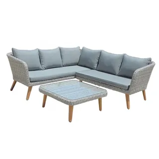 Garden Pleasure PAMPLONA Set 3-tlg. Grau