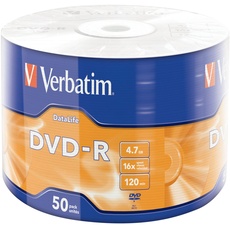 Bild DVD-R 4.7GB, 16x, 50er Pack, 43791
