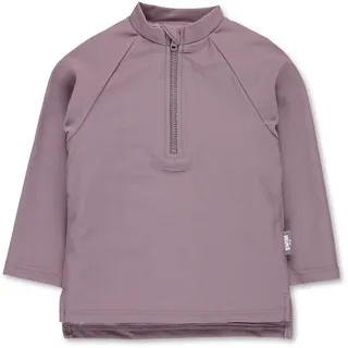 Sterntaler Schwimmanzug STERNTALER "Badeshirt langarm uni", Kinder, Gr. 92, Einheitsgröße, lila (blasslila), Obermaterial: 82% Polyamid PA. 18% Elasthan EL., Badeanzüge Schwimmanzug