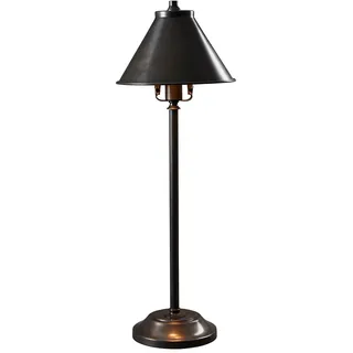 Tischlampe ISMENE in Bronze Alt Ø21cm h:59cm Wohnzimmer Industrial Bodenleuchte