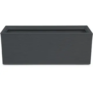 Ondis24 Pflanzkübel 29,5 x 29,5 x 29 cm Graphit
