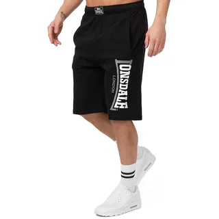 Lonsdale Herren Shorts Normale Passform Logo Jam XXXL, Black